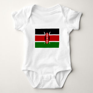 Niedrige Kosten! Kenya Flag Baby Strampler