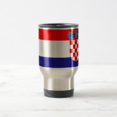 Niedrige Kosten! Kroatische Flagge Reisebecher (Mittel)