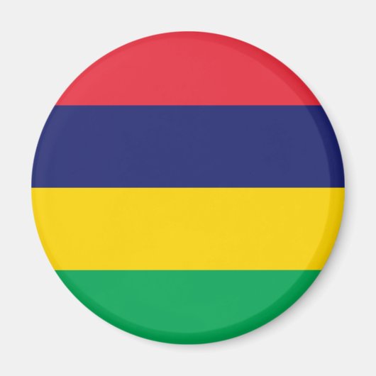 Niedrige Kosten! Mauritius-Flagge Magnet (Vorne)