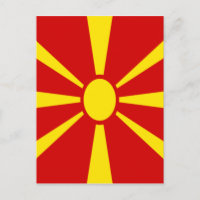 Niedrige Kosten! Mazedonien-Flagge