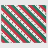 Niedrige Kosten!Mexikanische Flagge Geschenkpapier (Flach)