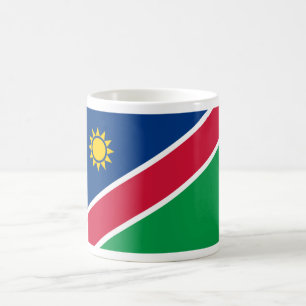 Niedrige Kosten! Namibia-Flagge Kaffeetasse