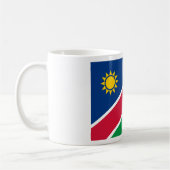 Niedrige Kosten! Namibia-Flagge Kaffeetasse (Links)