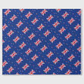 Niedrige Kosten! Neuseeland-Flagge Geschenkpapier (Flach)