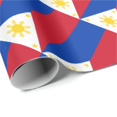 Niedrige Kosten! Philippinen-Flagge Geschenkpapier (Rolleneckpunkt)