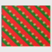 Niedrige Kosten! Portugal-Flagge Geschenkpapier (Flach)
