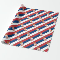 Niedrige Kosten! Serbien-Flagge