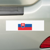 Niedrige Kosten! Slowakei-Flagge Autoaufkleber (Auf Auto)