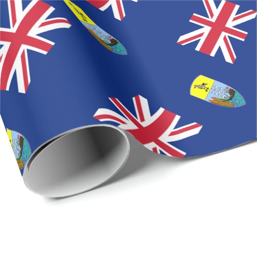 Niedrige Kosten! St. Helena, Besteigung Tristan Geschenkpapier (Rolleneckpunkt)