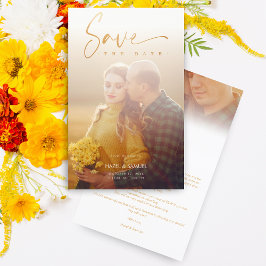 Niedrige Kosten, trendiger Vellum-Effekt Hochzeit