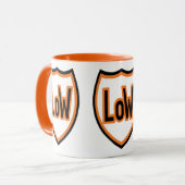 NIEDRIGE MITGLIEDSausgaben Tasse (Vorderseite Links)