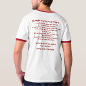 NIEDRIGE REEDLiebe T-Shirt (Rückseite)
