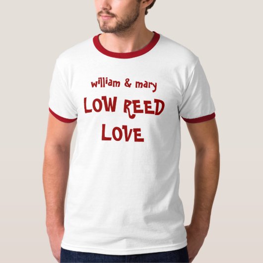 NIEDRIGE REEDLiebe T-Shirt (Vorderseite)