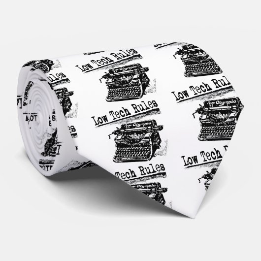 NIEDRIGE TECHNOLOGIE-REGELN KRAWATTE (Gerollt)