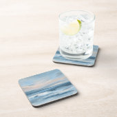 Niedrige Tide - Abstrakte Seascape-Malerei Getränkeuntersetzer (Rechte Seite)