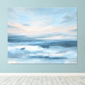 Niedrige Tide - Abstrakte Seascape-Malerei Leinwanddruck (Insitu (Holzboden))