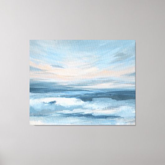 Niedrige Tide - Abstrakte Seascape-Malerei Leinwanddruck (Vorderseite)