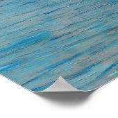 Niedrige Tide in Pourville, bei Dieppe (1882) von Poster (Ecke)