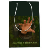 Niedrige und hohe Orte Mittlere Geschenktüte (Vorderseite)