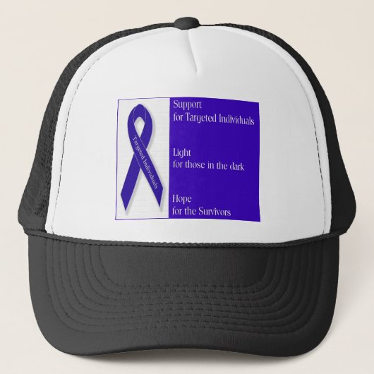 Niedriger Ballhut mit Indigo-Band-Logo Truckerkappe (Vorderseite)