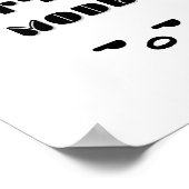 Niedriger Batteriemodus Ermüdenes Angebotsdesign Poster (Ecke)