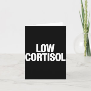 Niedriger Cortisol lustige Looksmaxxing  Karte