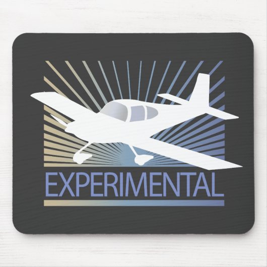 Niedriger Flügel-experimentelles Flugzeug Mousepad (Vorne)