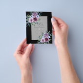 NIEDRIGER HAUSHALTSPLAN für Hochzeiten Flyer (Gruppe)