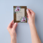 NIEDRIGER HAUSHALTSPLAN für Hochzeiten Flyer (Gruppe)