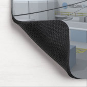 Niedriger Poly-CSGO Karten-Kernwaffe Mousepad (Ecke)