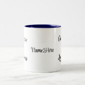 NIEDRIGER Preis! Kunsthandwerk ist Glück Combo 15o Zweifarbige Tasse (Mittel)