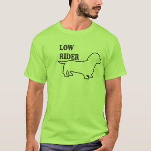 Niedriger Reiter, Weiner Hund T-Shirt