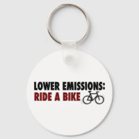 Niedrigere Emissionen - Fahrrad