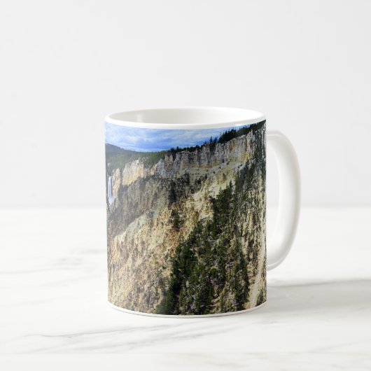 Niedrigere Yellowstone-Fälle, Yellowstone Kaffeetasse (VorderseiteRechts)