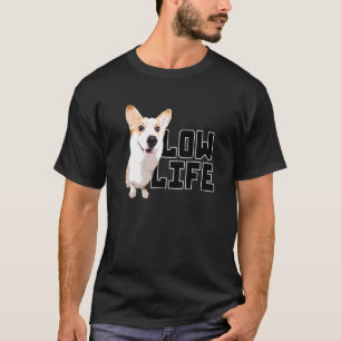 Niedriges Leben Corgi-Mama T-Shirt