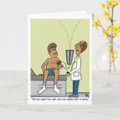 Niedriges Natrium Karte (Gelbe Blume)