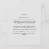 NIEDRIGSTE HAUSHALTSKalligraphie Flyer (Hinten)