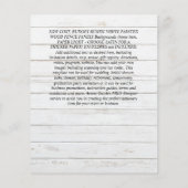 NIEDRIGSTE HAUSHALTSMITTEL Rosenblumen Einladungen Flyer (Hinten)