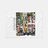 Niedrigste Preise! 35 x FOTO Collage und benutzerd Fleecedecke (Vorderseite (Horizontal))