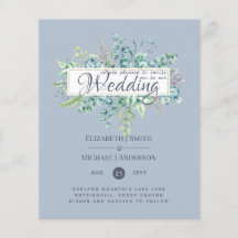 NIEDRIGSTE PREISE Eukalyptus Dusty Blue Wedding