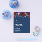 NIEDRIGSTE PREISE Hochzeit der Blauen Flora in Bur Flyer (Einzeln)