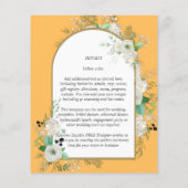 Niedrigster BUDGET White Roses Wedites Arch Flyer (Hinten)