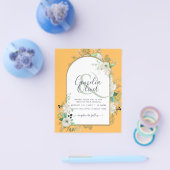 Niedrigster BUDGET White Roses Wedites Arch Flyer (Einzeln)