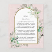 Niedrigster BUDGET White Roses Wedites Arch Flyer (Hinten)