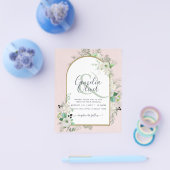 Niedrigster BUDGET White Roses Wedites Arch Flyer (Einzeln)