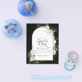 Niedrigster BUDGET White Roses Wedites Arch Flyer (Einzeln)