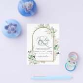 Niedrigster BUDGET White Roses Wedites Arch Flyer (Einzeln)
