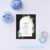 Niedrigster BUDGET White Roses Wedites Arch Flyer (Einzeln)