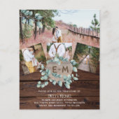 Niedrigster FLYER für Hochzeiten - FOTO EUCALYPTUS (Vorne)