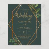 Niedrigster Haushalt Einladungen für Hochzeiten FL Flyer (Vorne)